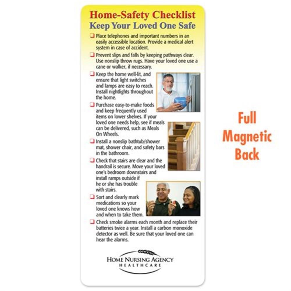 Home-Safety Checklist: Keep Your Loved One Safe Magnetic Glancer ...