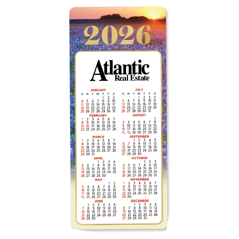 Lavender Fields E-Z 2 Stick 2025 Calendar - Personalization Available | Positive Promotions lavender-fields-e-z-2-stick-2025-calendar-personalization-available-positive-promotions