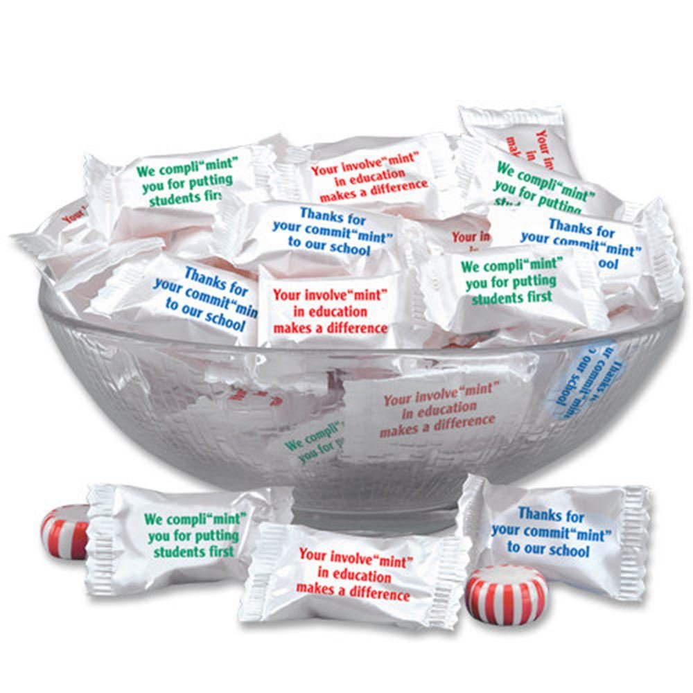 Teachers Assorted Phrases Of Praise Mints - Pack of 250