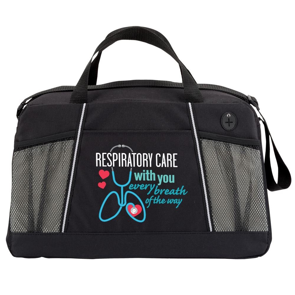 Respiratory Care With You Every Breath Of The Way Northport Duffel Bag