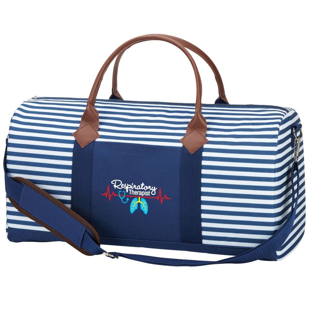 Respiratory Therapist Heartbeat Nantucket Weekender Duffel Bag