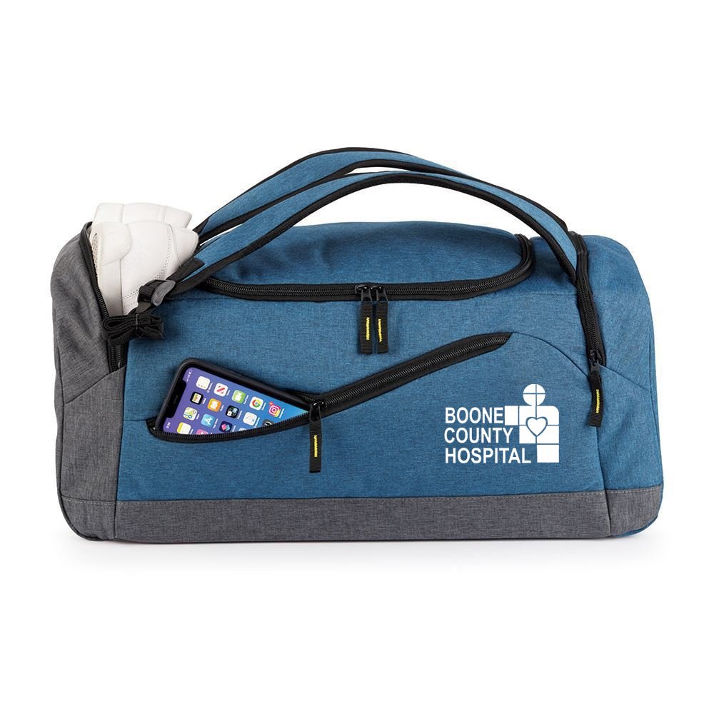 Alpine 2-In-1 Duffel Bag/Backpack - One-Color Personalization Available