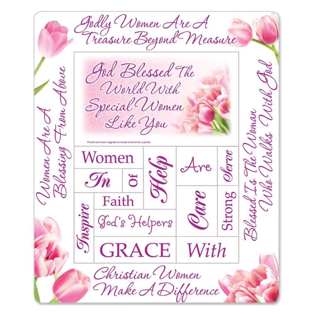 God Blessed The World With Special Women Like You Magnetic 