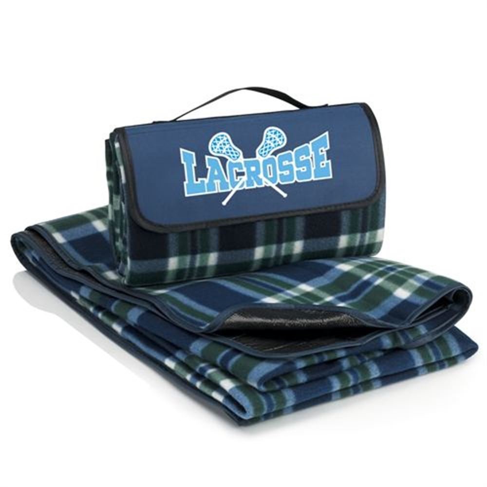 LACROSSE Fleece Picnic Blanket