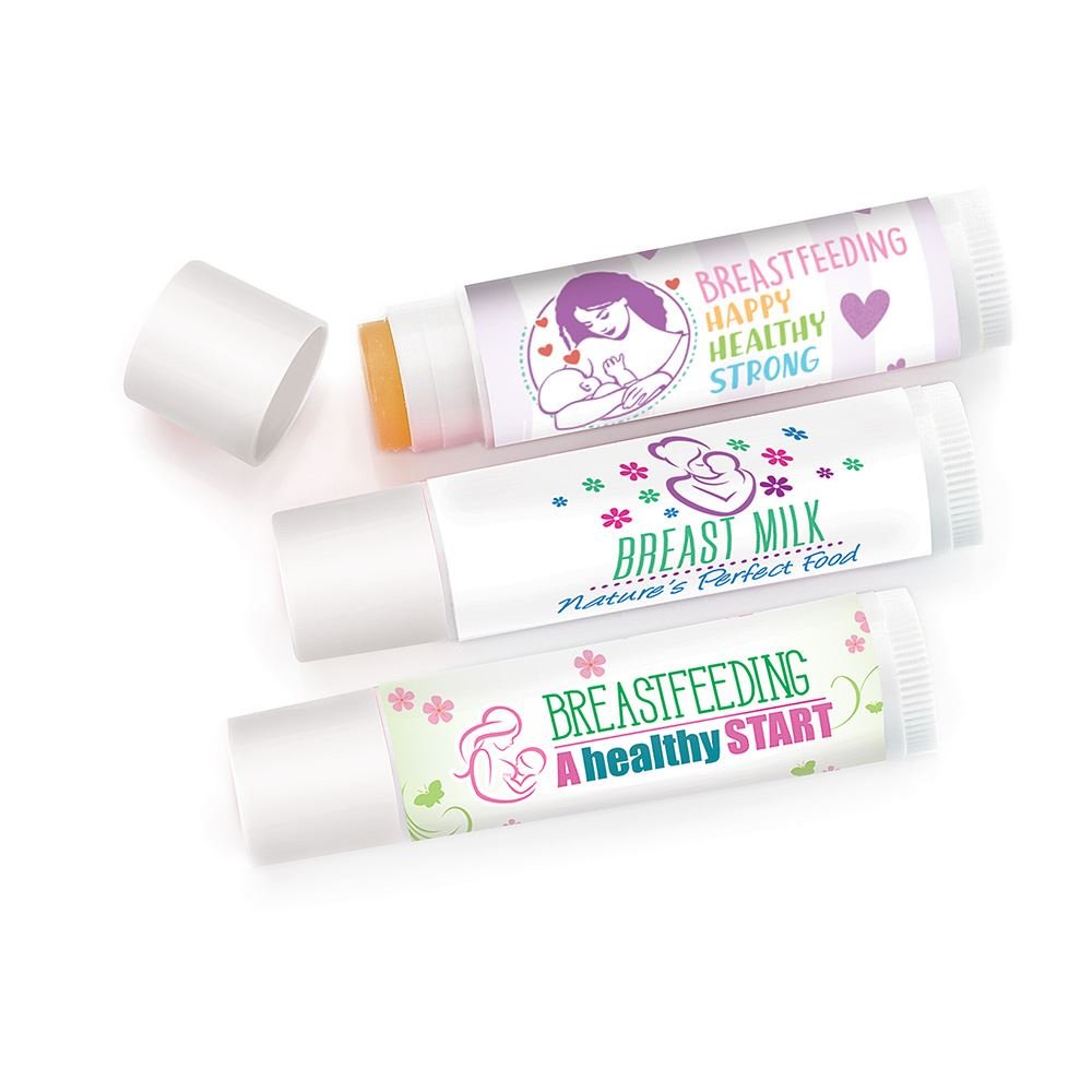 Breastfeeding Awareness Lip Balm Assortment (Version 1) - Pack of 12