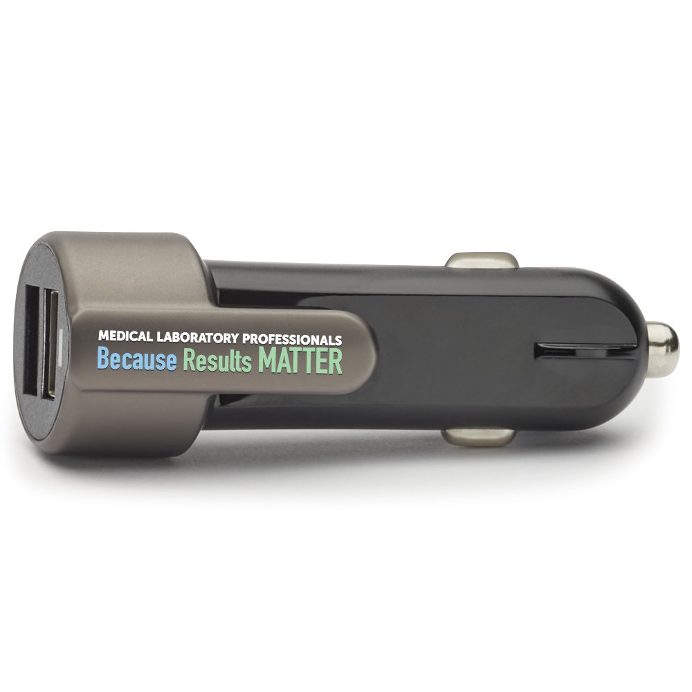 Medical Laboratory Professionals: Because Results Matter 3-in-1 Car Charger Emergency Safety Tool