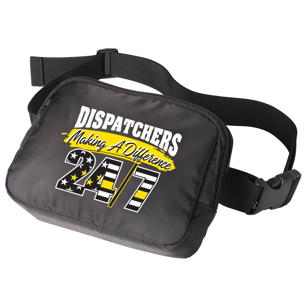 Dispatchers: Making a Difference 24/7 Sedona 2-in-1 Sling Belt Bag