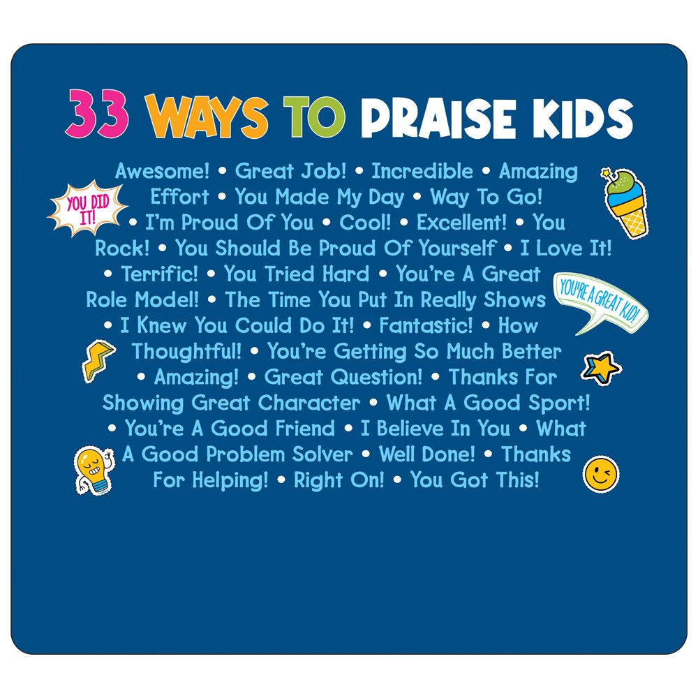 33 Ways to Praise Kids Mouse Pad