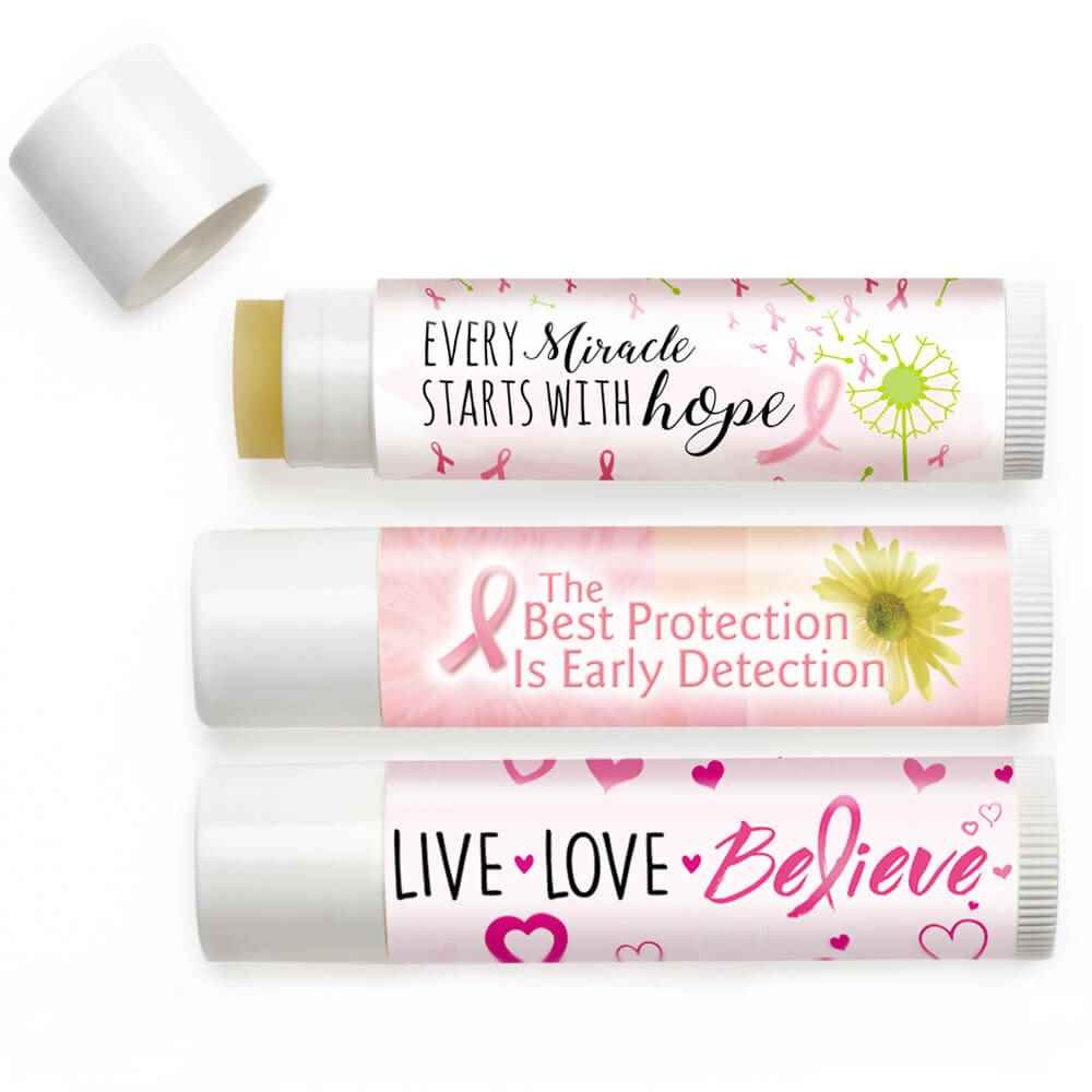 Breast Cancer Awareness Lip Balm 12-Piece Assortment Pack