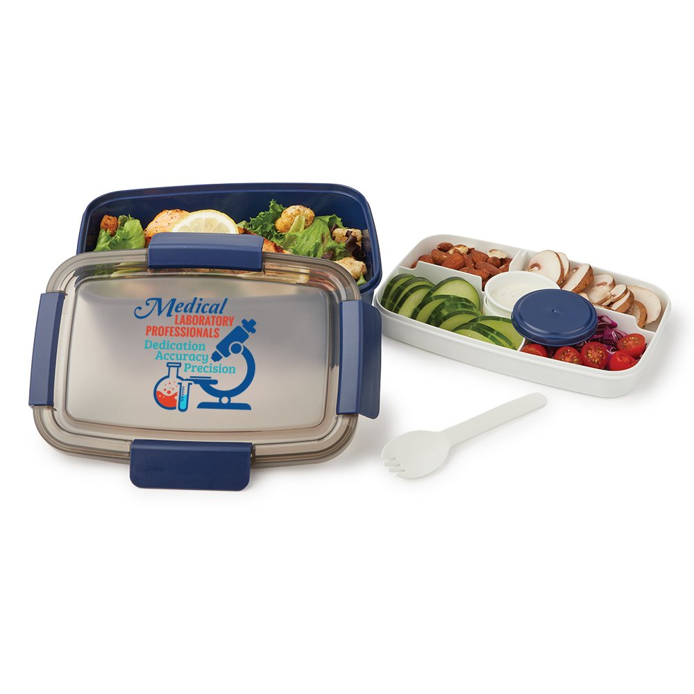 Medical Laboratory Professionals: Dedication, Accuracy, Precision Locking Stacker Food Container 68 oz.