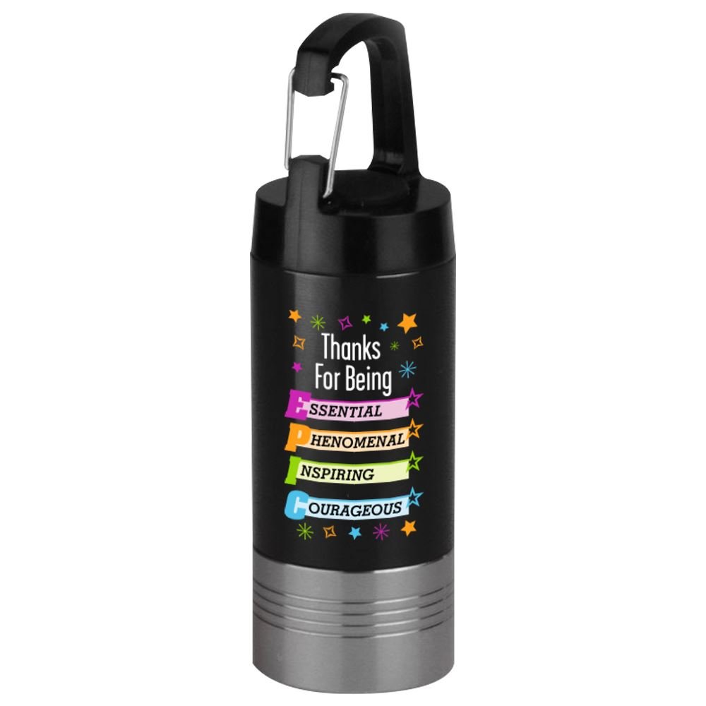 Thanks For Being EPIC Ridgewood LED Carabiner Flashlight