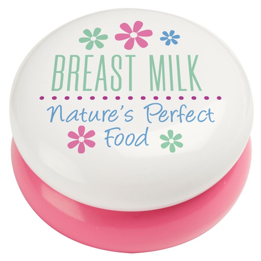 Breast Milk: Nature's Perfect Food Round Lip Balm