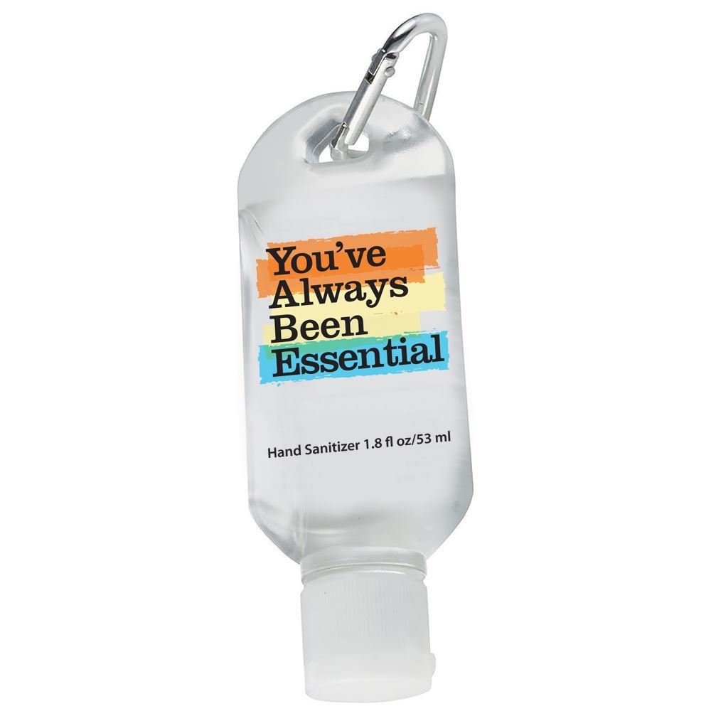 You've Always Been Essential Hand Sanitizer With Carabiner Clip