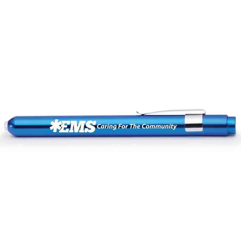 EMS: Caring For The Community Pocket Flashlight & Pupil Gauge with Pillow Box