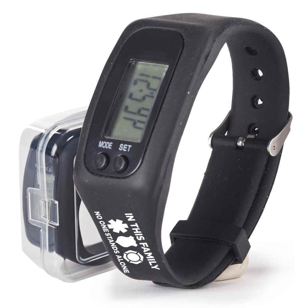 In This Family No One Stands Alone Fitness Watch Pedometer