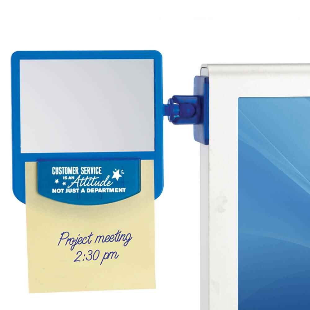 Customer Service Is An Attitude, Not Just A Department Computer Mirror & Memo Holder
