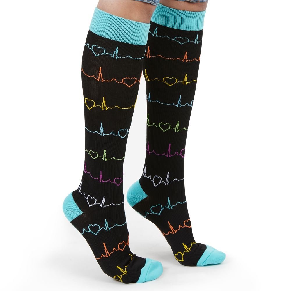 EKG Compression Knee Socks