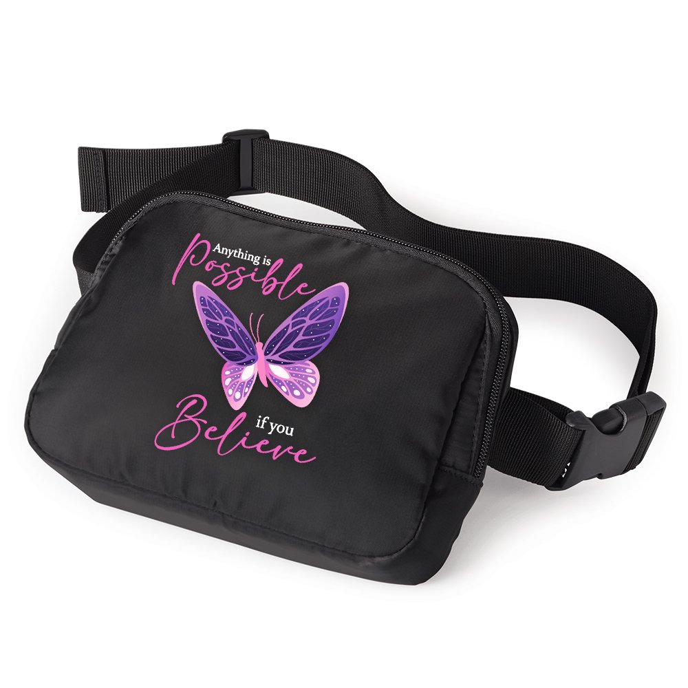 Anything Is Possible if You Believe Sedona 2-in-1 Sling Belt Bag