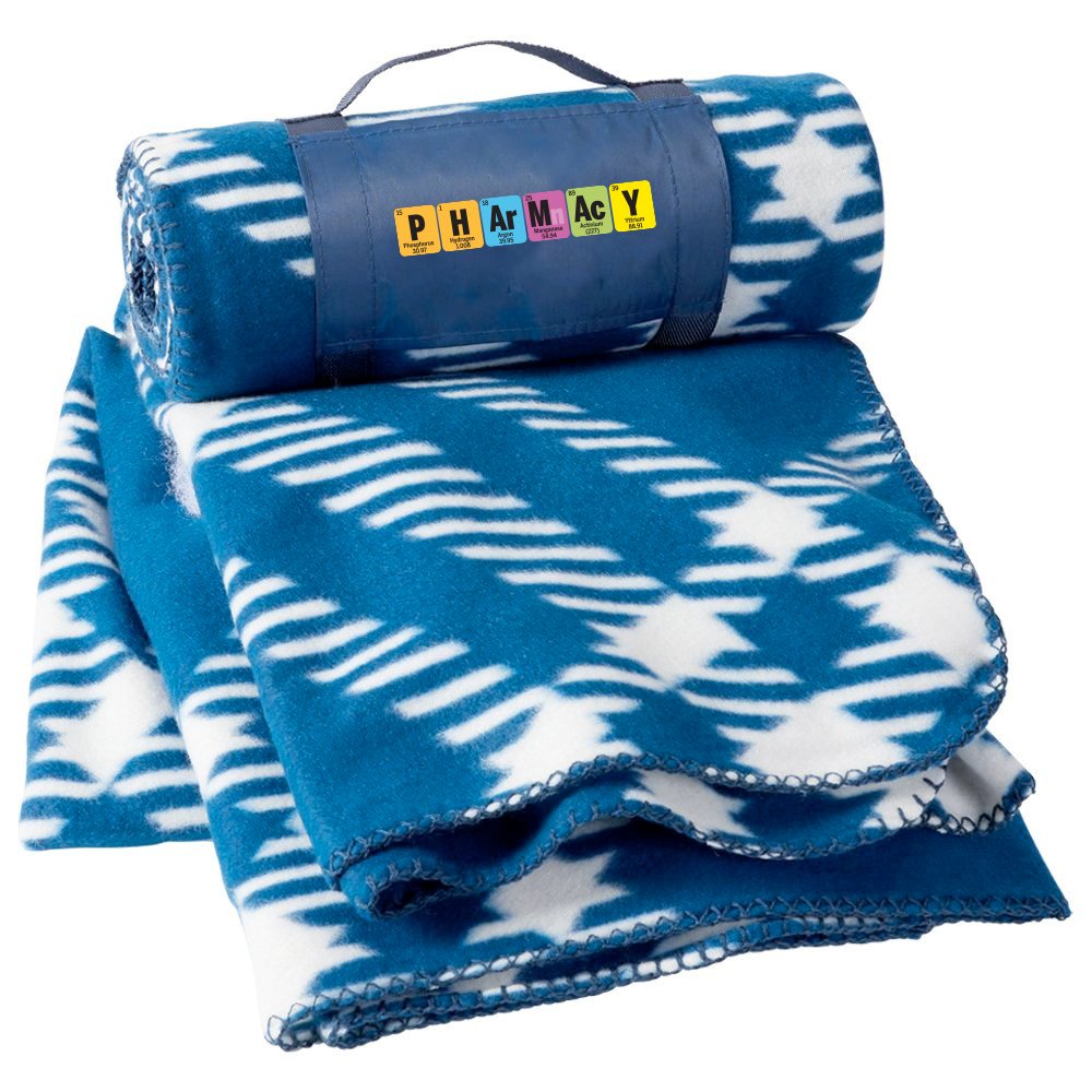 Pharmacy Periodic Table Roll-Up Eco Blanket