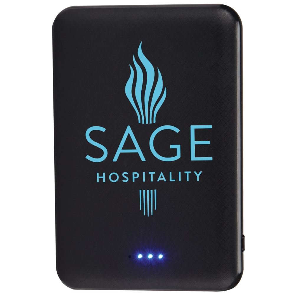 Compact 5000 mAh UL&reg; Power Bank - Personalization Available