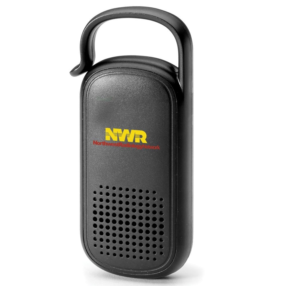 Clip-N-Go Bluetooth&reg; Speaker - Full Color Personalization Available