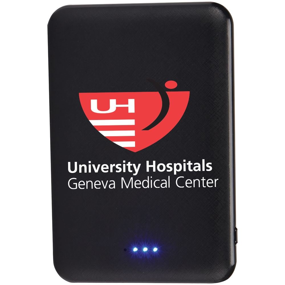 Compact 5000 mAh UL &reg; Power Bank - Full Color Personalization Available