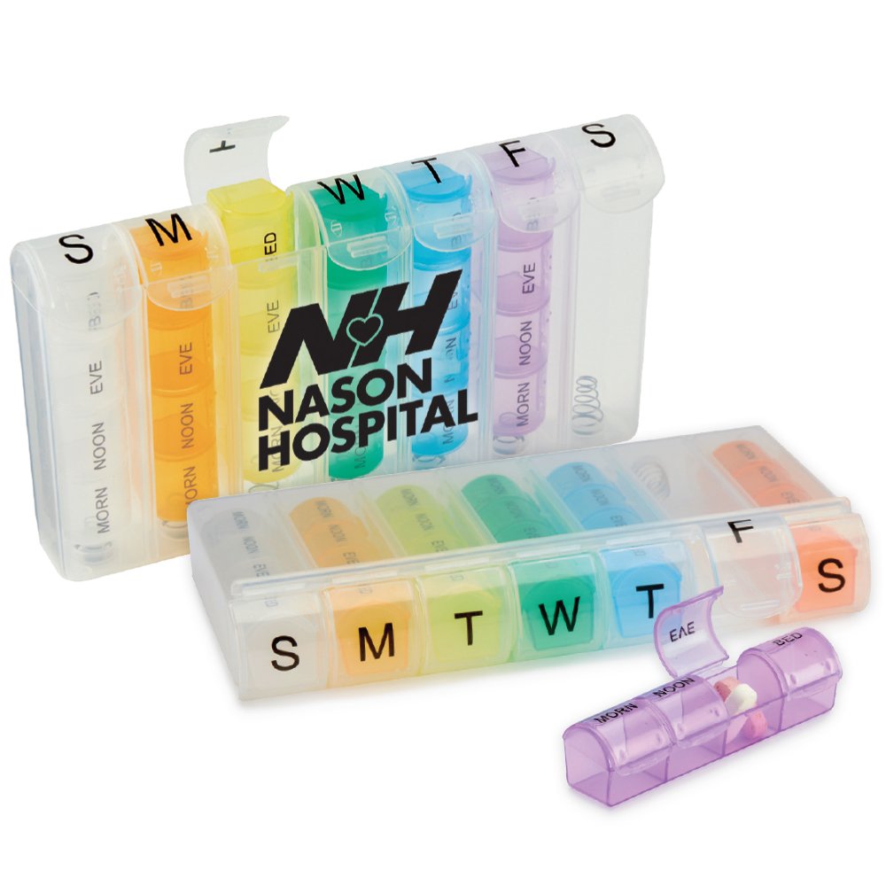 Pop-Up Weekly Pill Organizer - Personalization Available