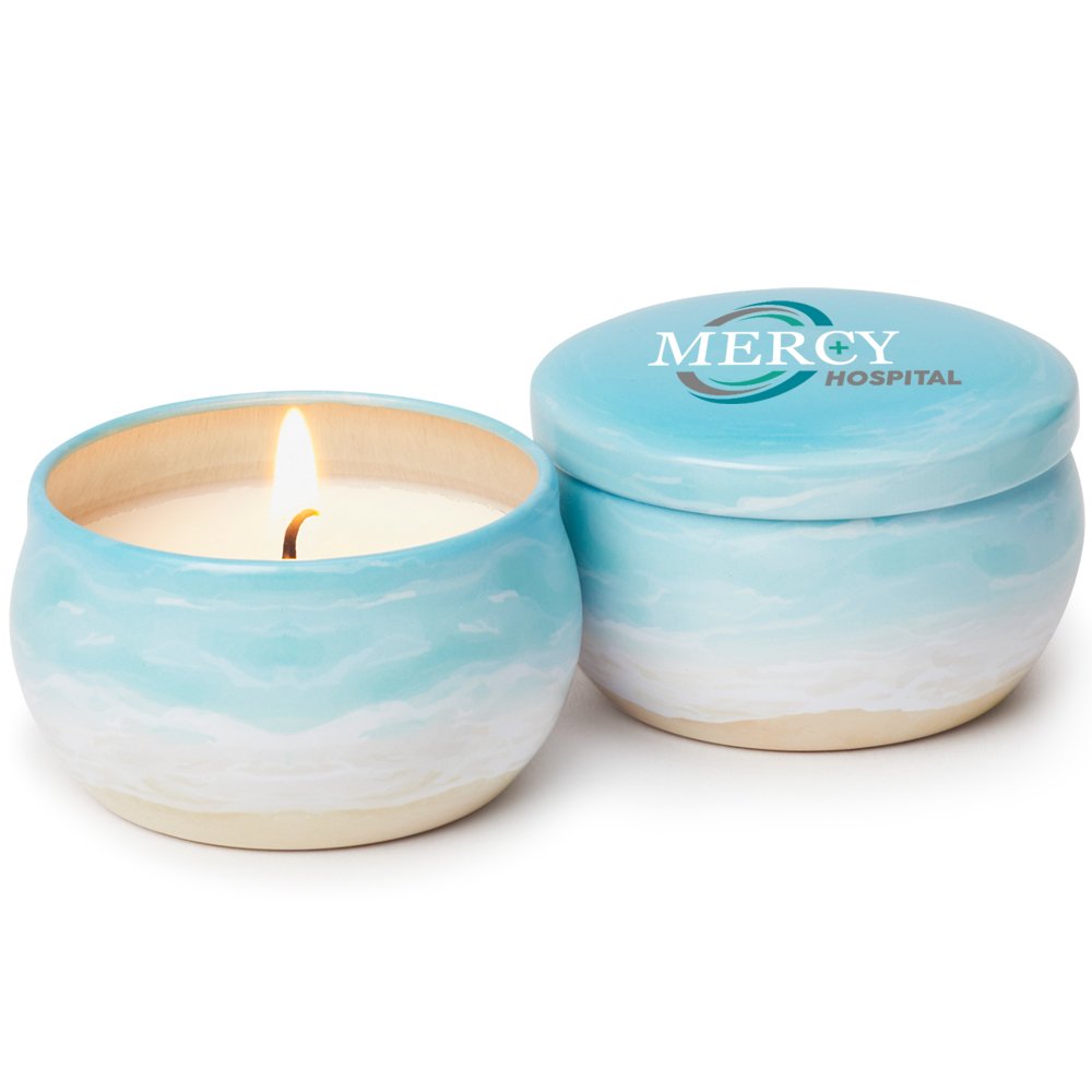 Starfish Soy Candle in Tin - Personalization Available