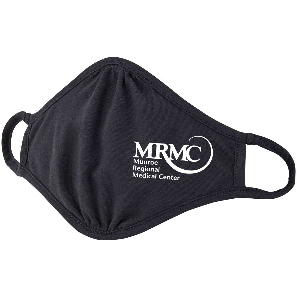 Next Level 2-Ply 100% Cotton Face Mask - One-Color Personalization Available