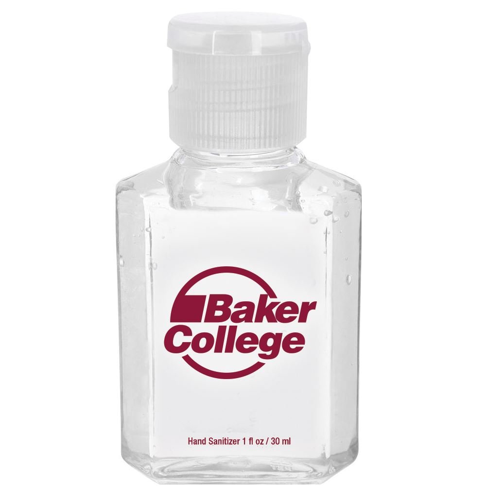 1-Oz. Gel Hand Sanitizer Gel - One-Color Personalization Available