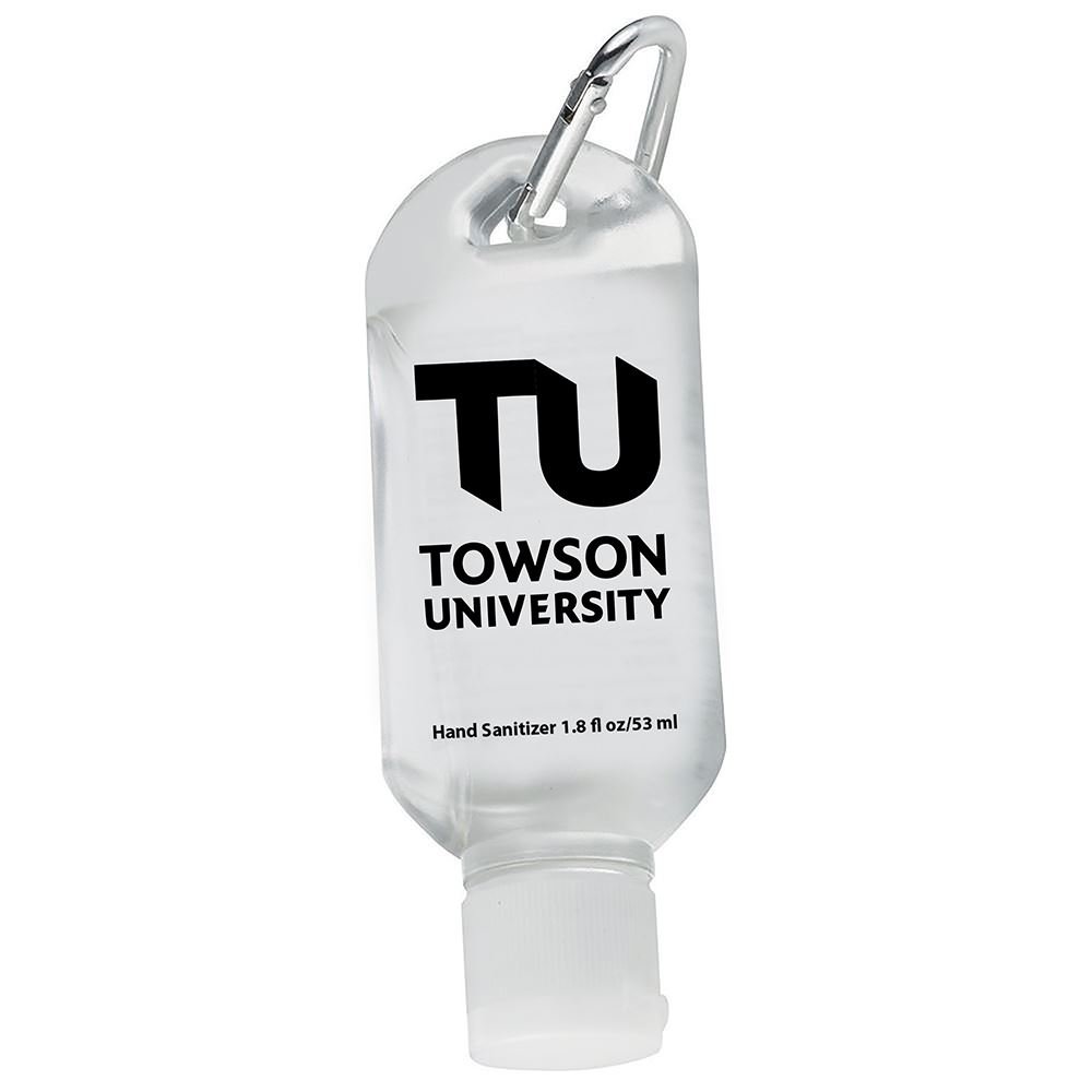 1.8-Oz. Hand Sanitizer With Carabiner Clip - One-Color Personalization Available