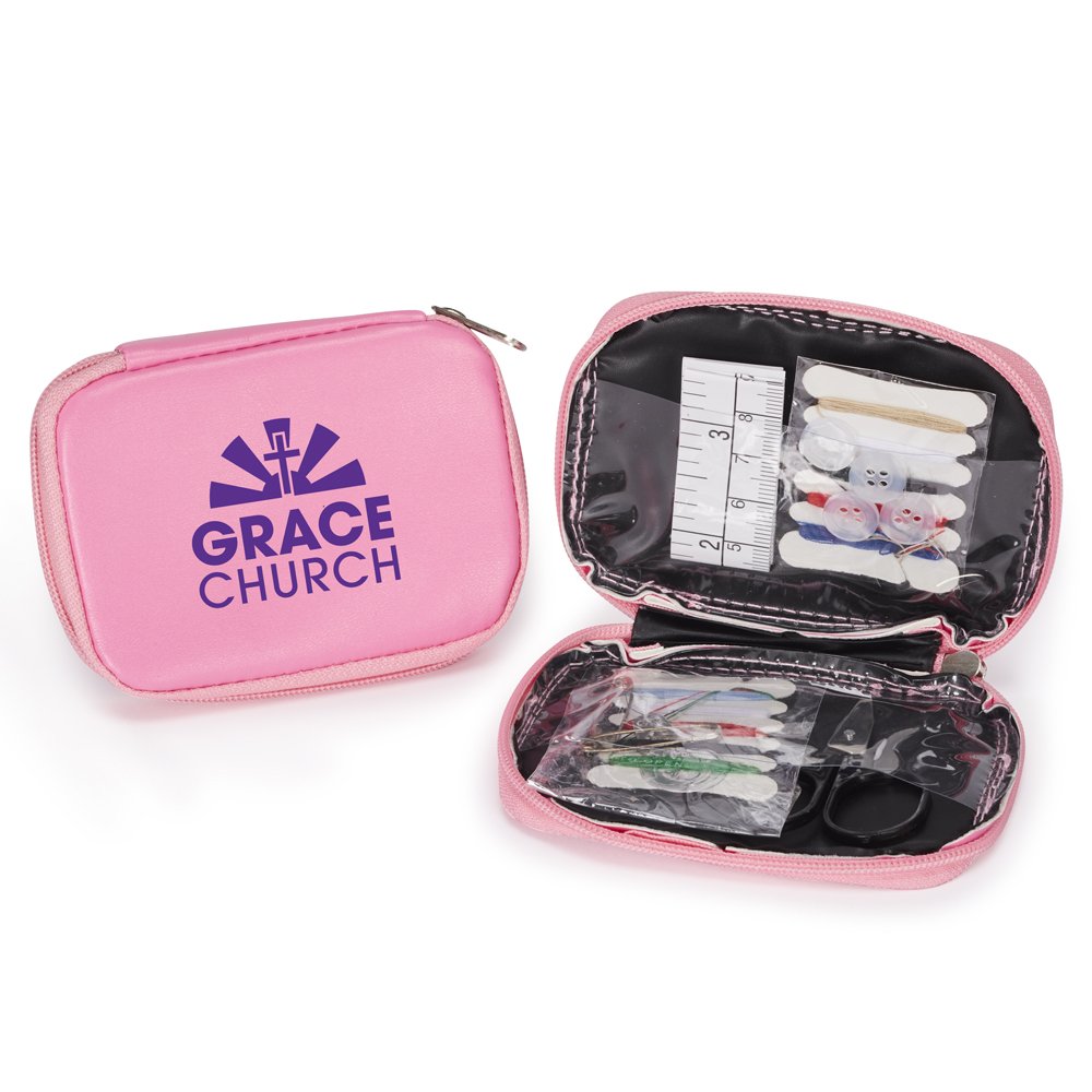 Pink Sewing Kit - Personalization Available
