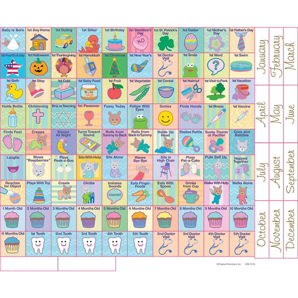 Watching Baby Grow First Year Keepsake Calendar With Pocket watching-baby-grow-first-year-keepsake-calendar-with-pocket
