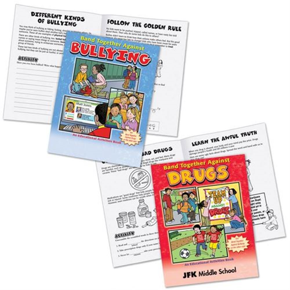 Band Together Against Bullying & Drugs Flipbook - Personalization Available