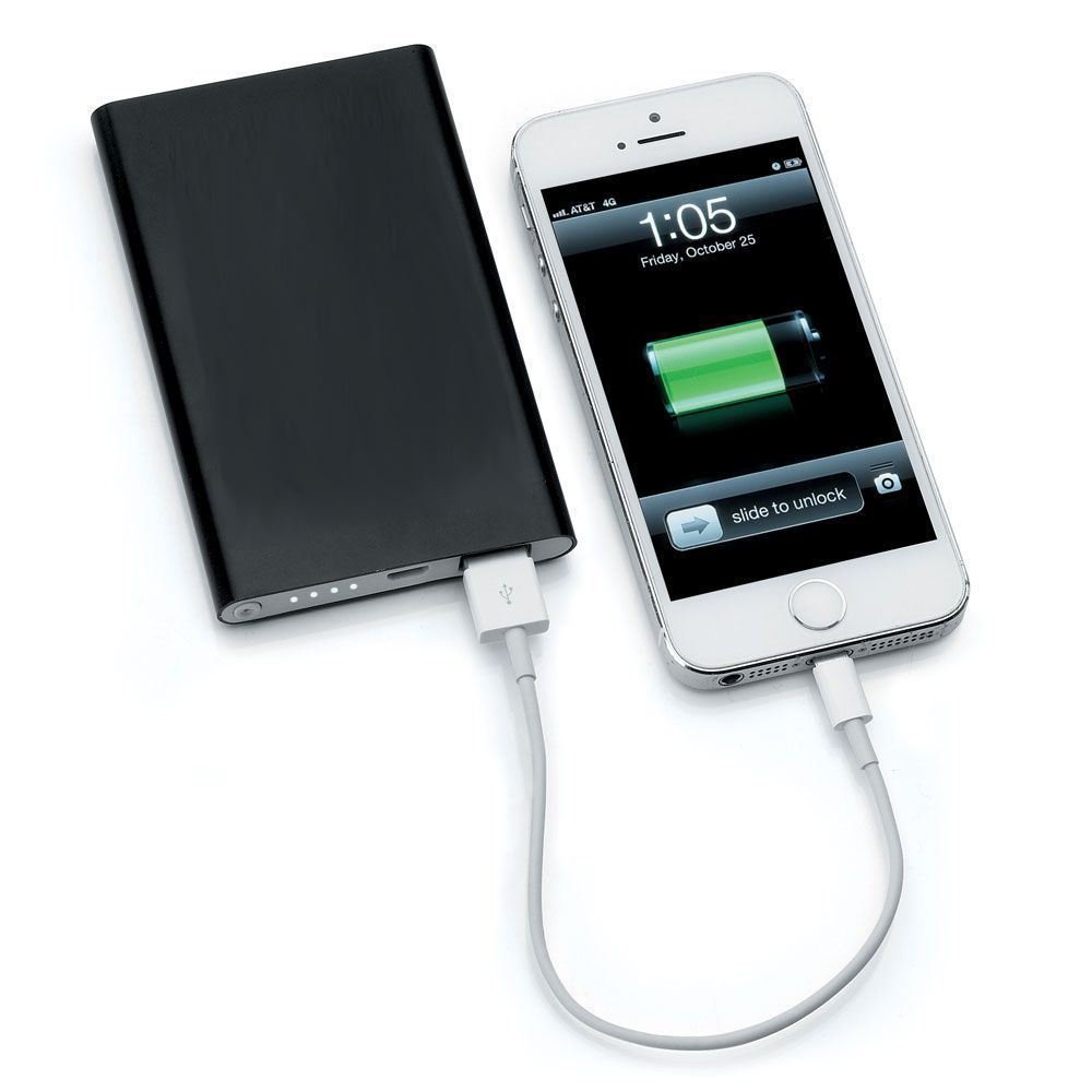 45 Years of Service Gift - Slim Metal Phone & Tablet 4000 mAh Power Bank