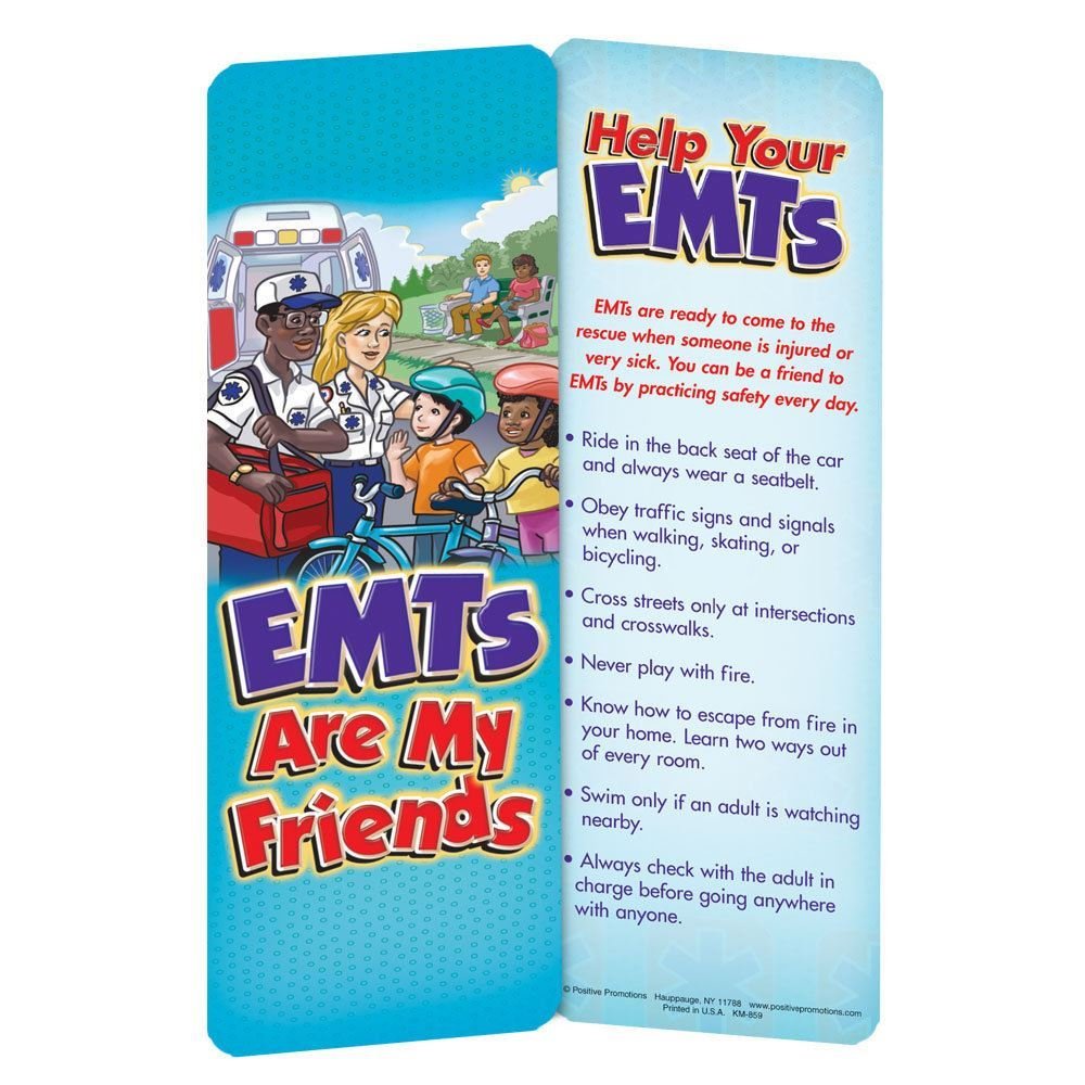 EMTs Are My Friends Bookmark - Personalization Available | Positive ...