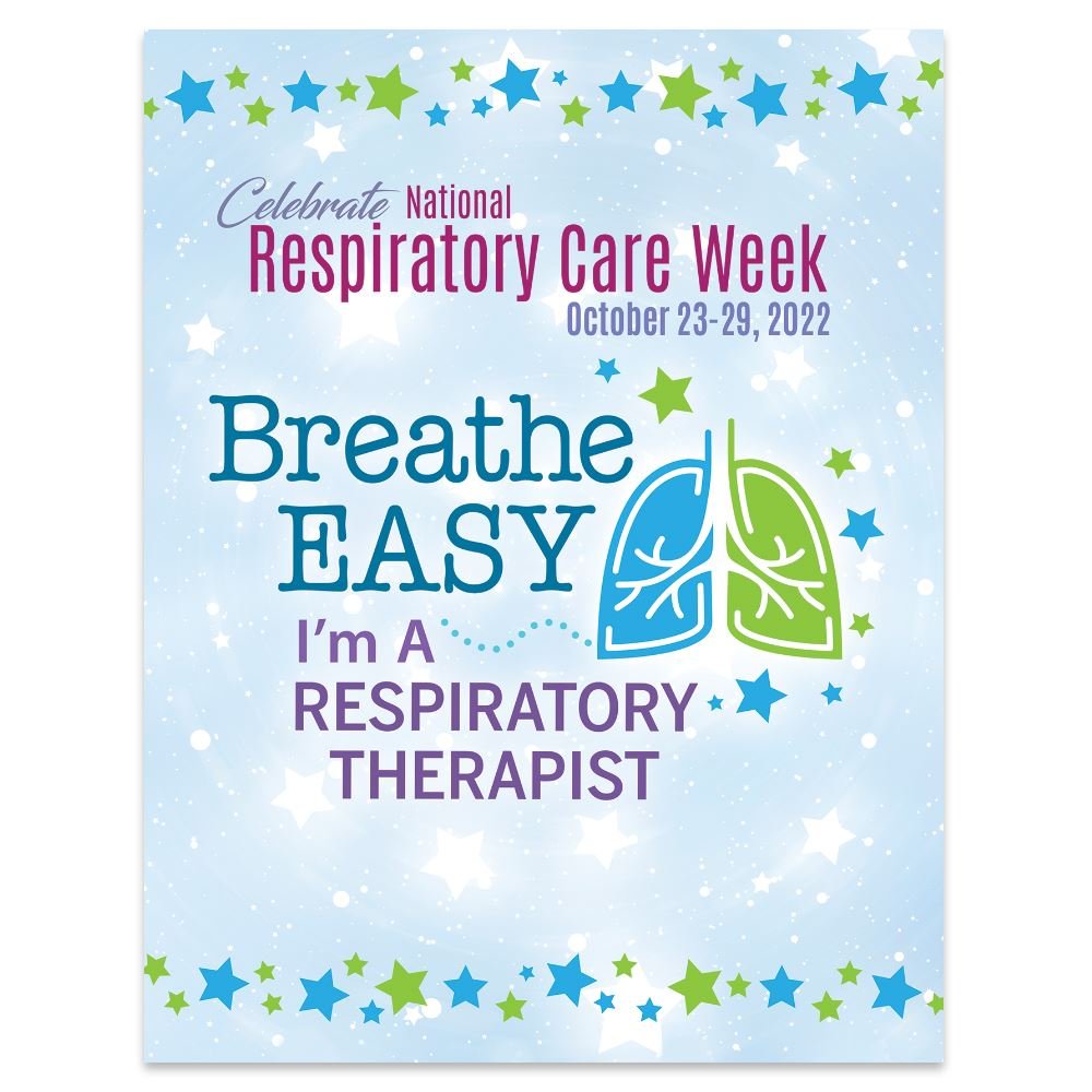 Breathe Easy: I'm A Respiratory Therapist Event Week Poster