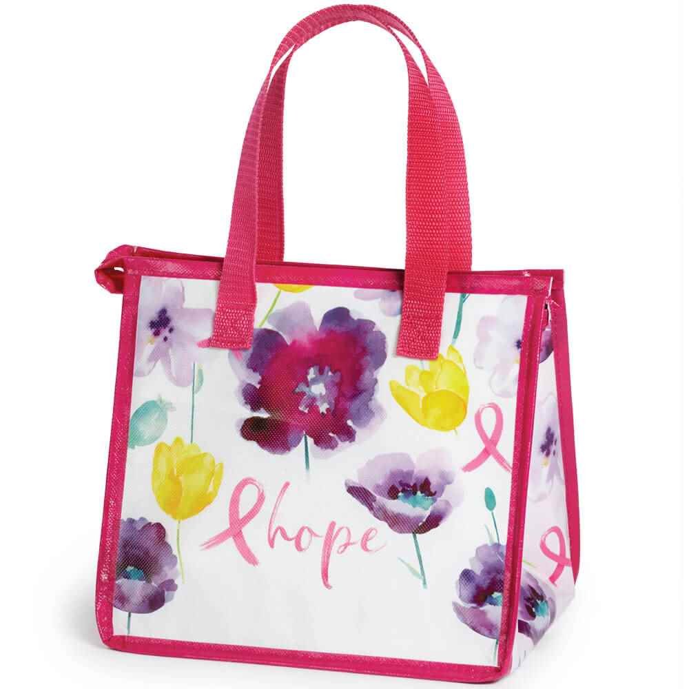 Floral/Hope Insulated Laminated Eco-Lunch Bag