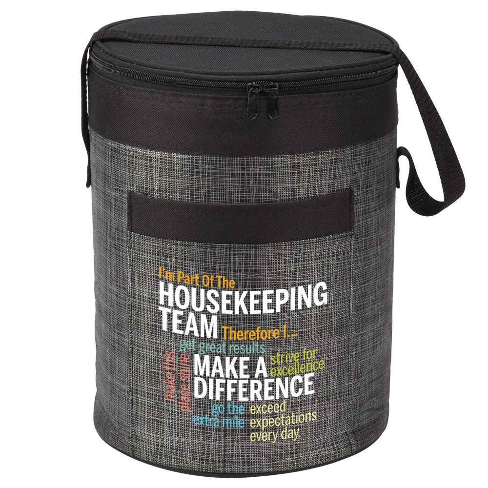 I'm Part Of The Housekeeping Team Brookville Barrel Cooler Bag