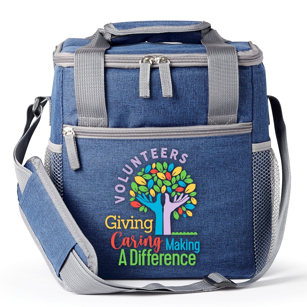 Volunteers: Giving, Caring, Making a Difference Riverside Lunch/Cooler Bag