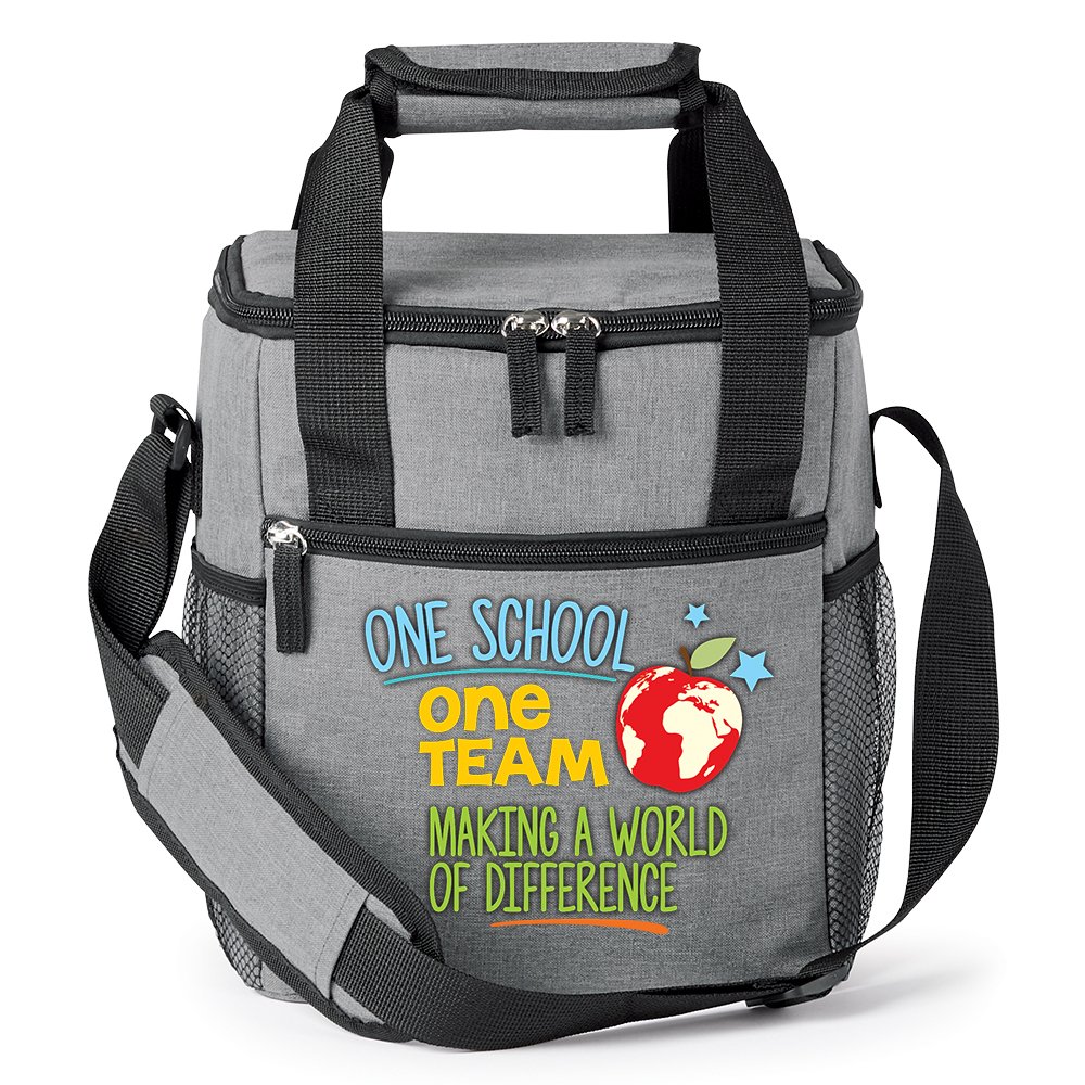 One School, One Team Making a World of Difference Riverside Lunch/Cooler Bag