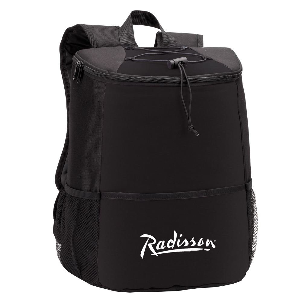 Black Hemingway Backpack Cooler - One-Color Personalization Available