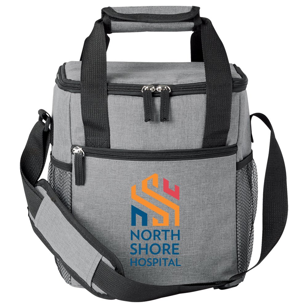 Heathered Gray Riverside Lunch/Cooler Bag - Personalization Available