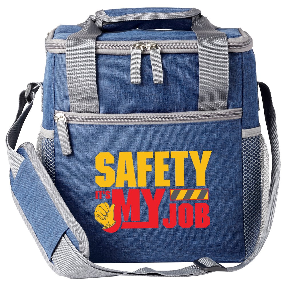 Workplace Safety Blue Riverside Lunch/Cooler Bag - Personalization Available