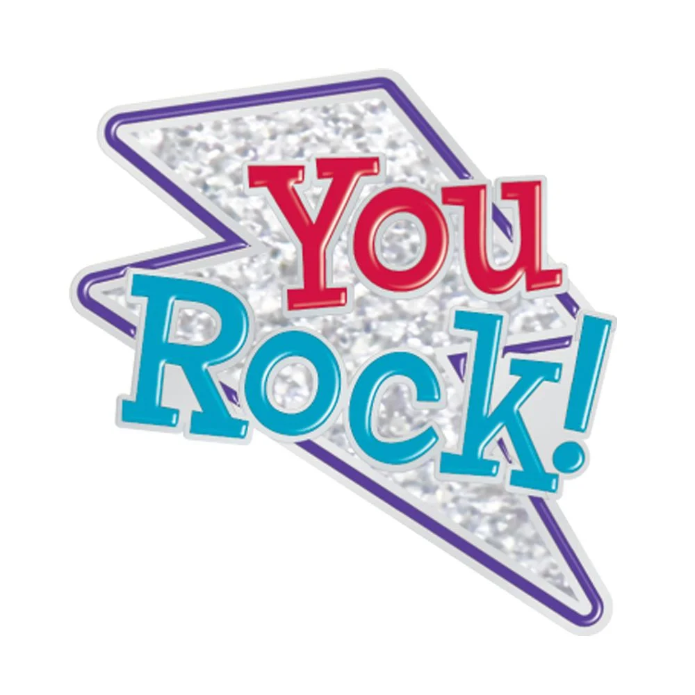 You Rocked You Rock Clipart Glitter Plaatje You Rock » Animaatjes.nl