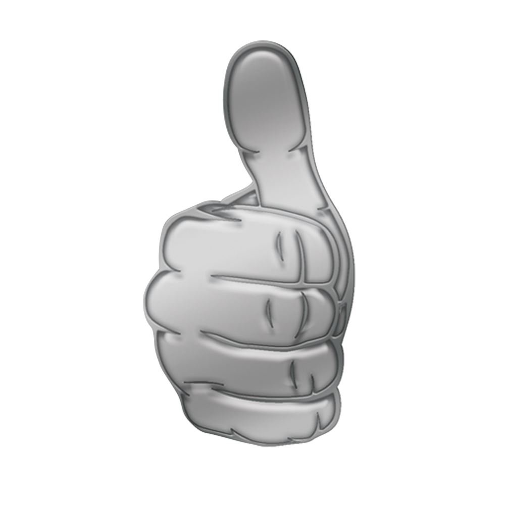 Thumbs Up Lapel Pin With Presentation Card