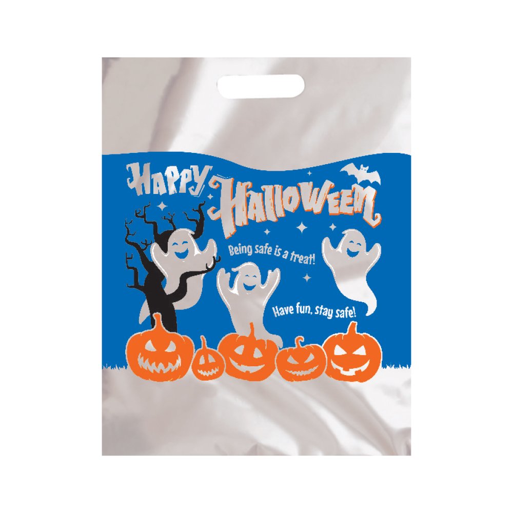 Happy Halloween: Being Safe Is a Treat! Reflective Trick-or-Treat Bag