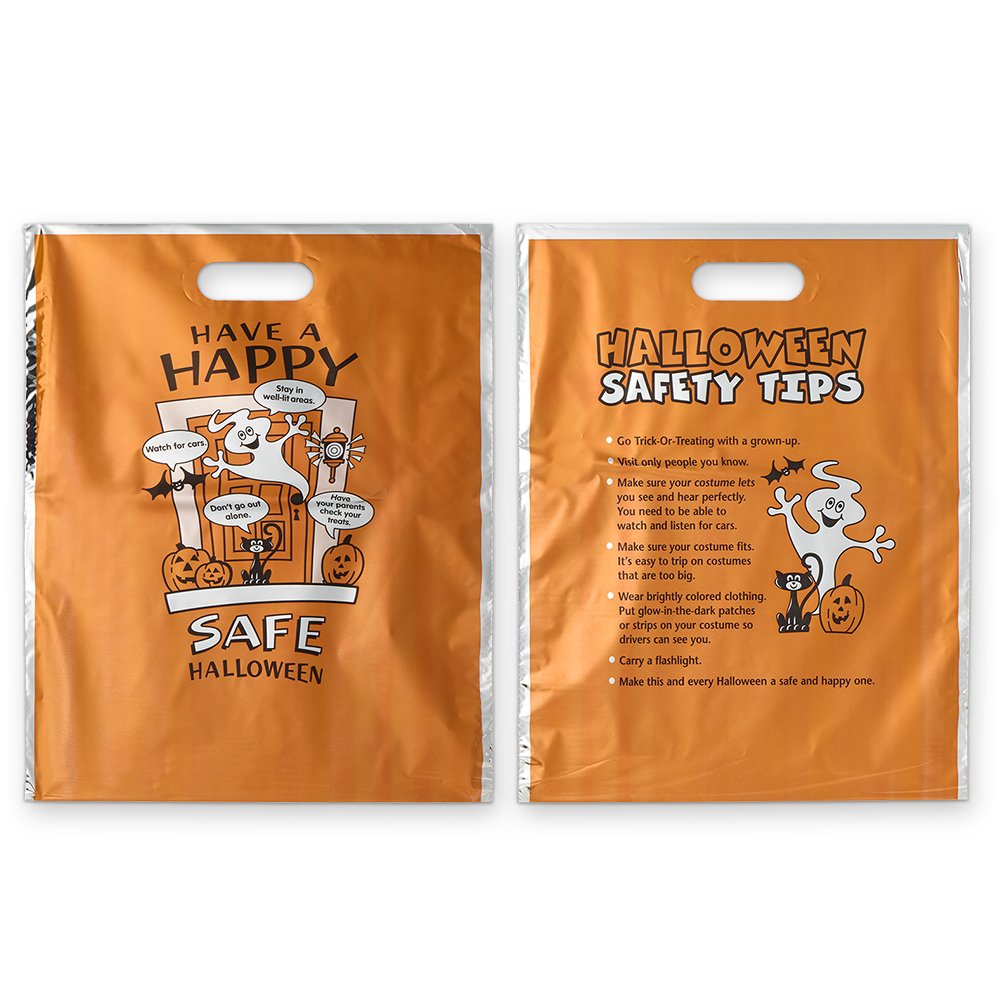 Have a Happy, Safe Halloween Reflective Trick-or-Treat Bag
