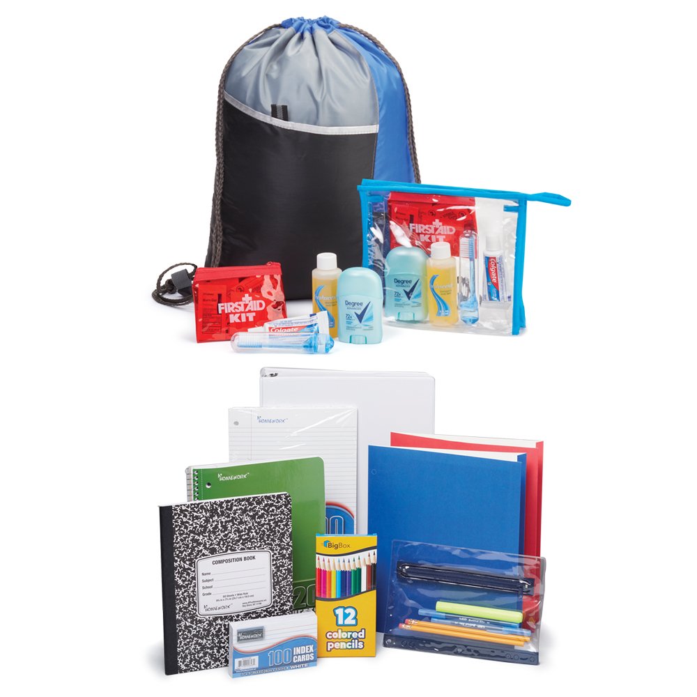 6-8 Budget Combo Kit in Drawstring Backpack | Positive Promotions