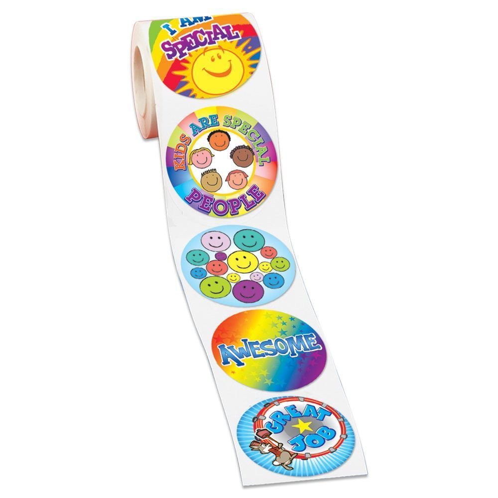 Just For Kids 5-On-A-Roll Stickers